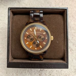 Michael Kors Tortoiseshell Watch